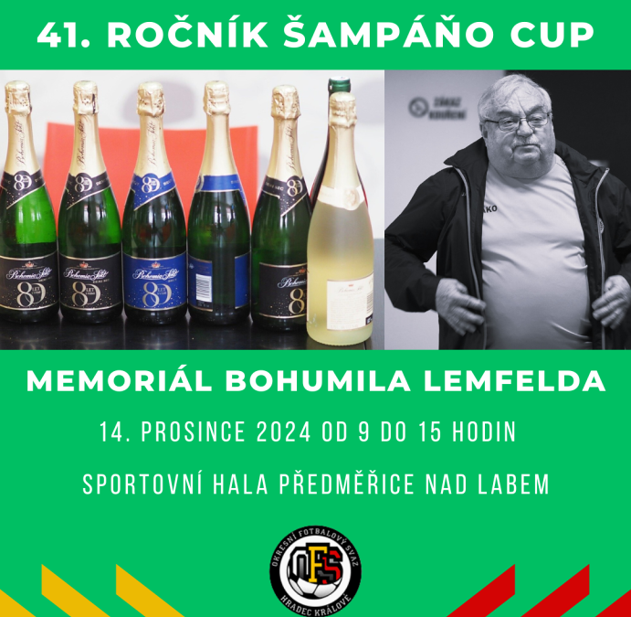 Šampáňo cup 14. 12. 2024 pozvánka